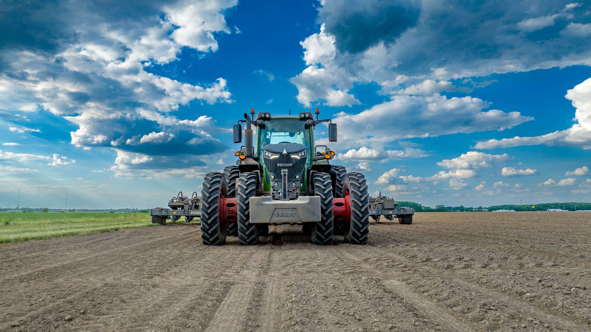 True Ag & Turf tractor in field